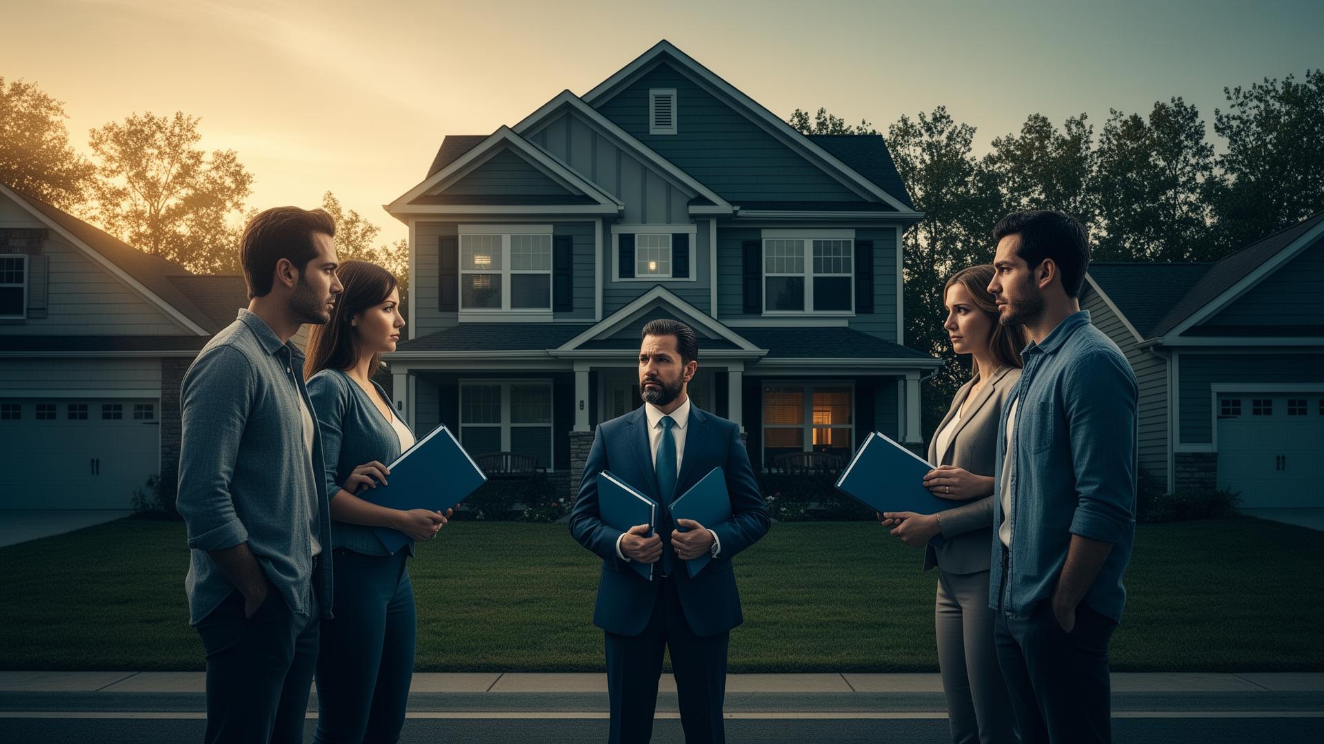 Two clients pursuing the same property — concurrent buyer representation