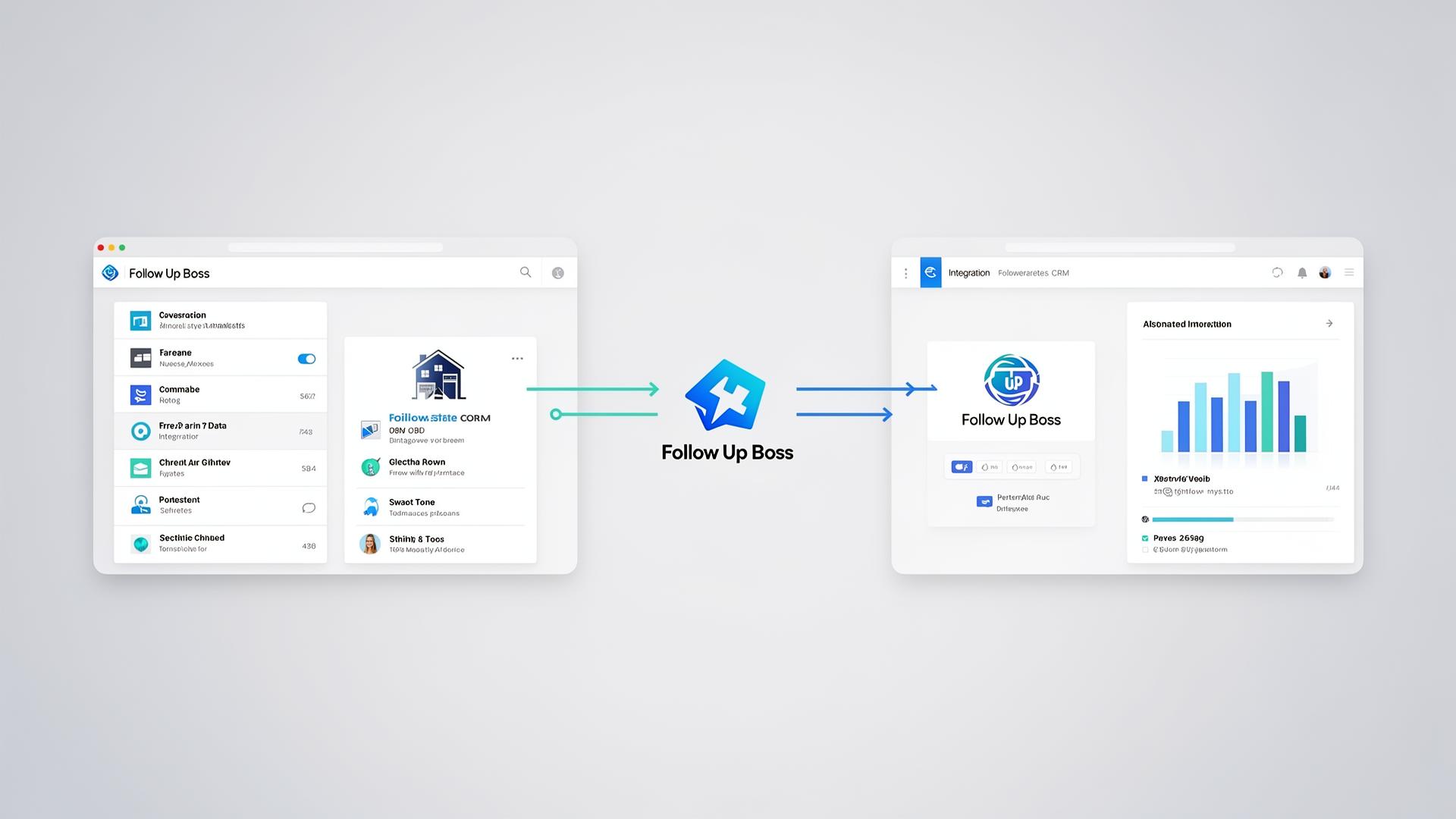 Follow Up Boss CRM integration with ShowSmartly dashboard